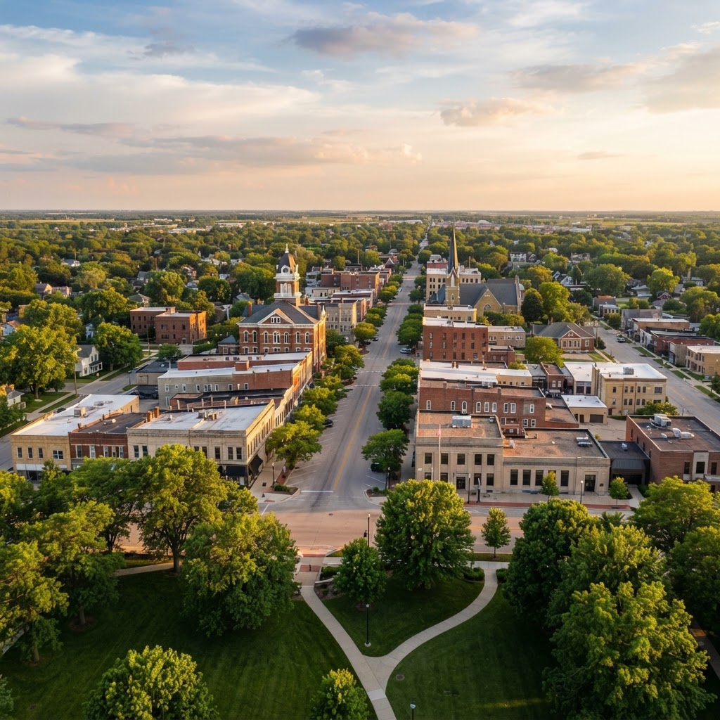 Woodland city image
