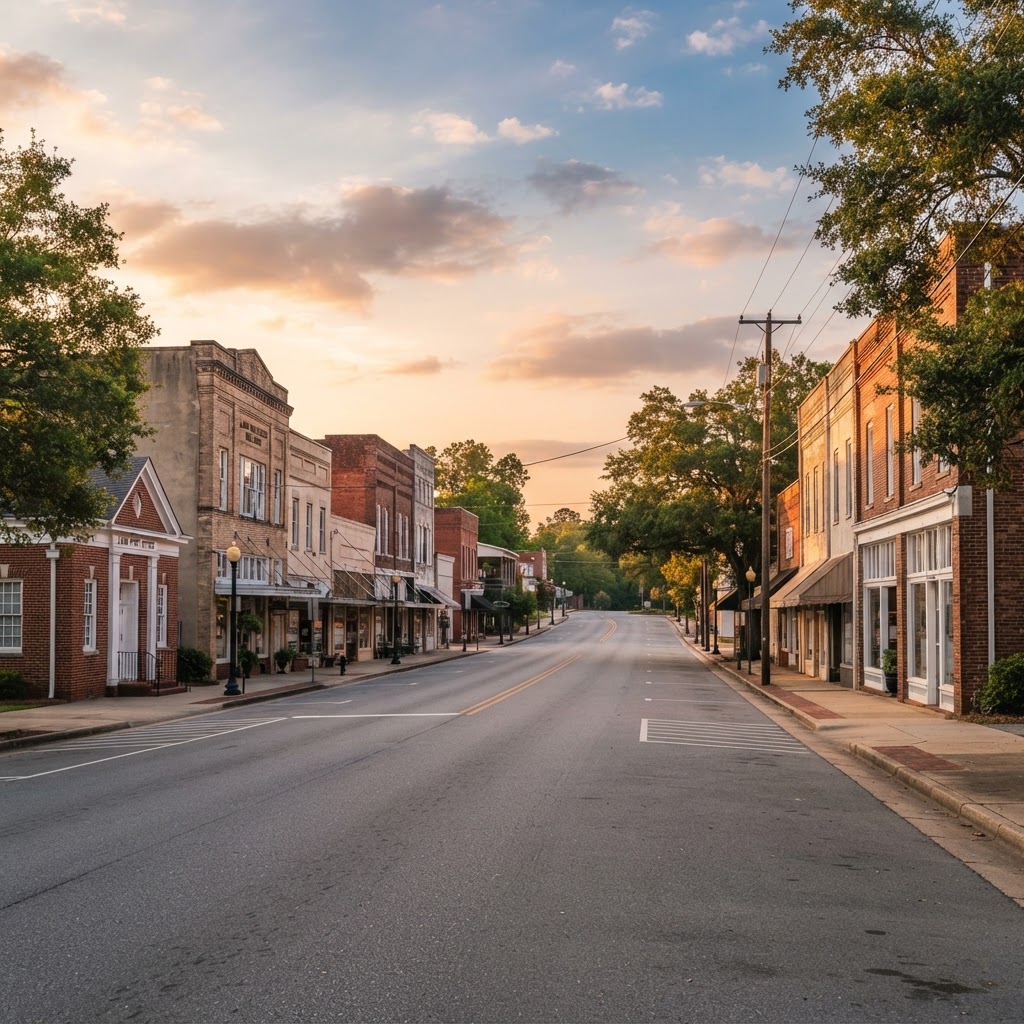 Lane city image