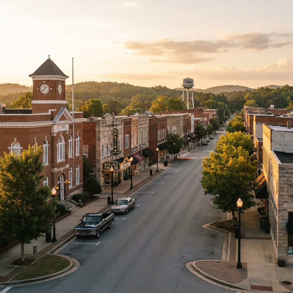 Twin city image