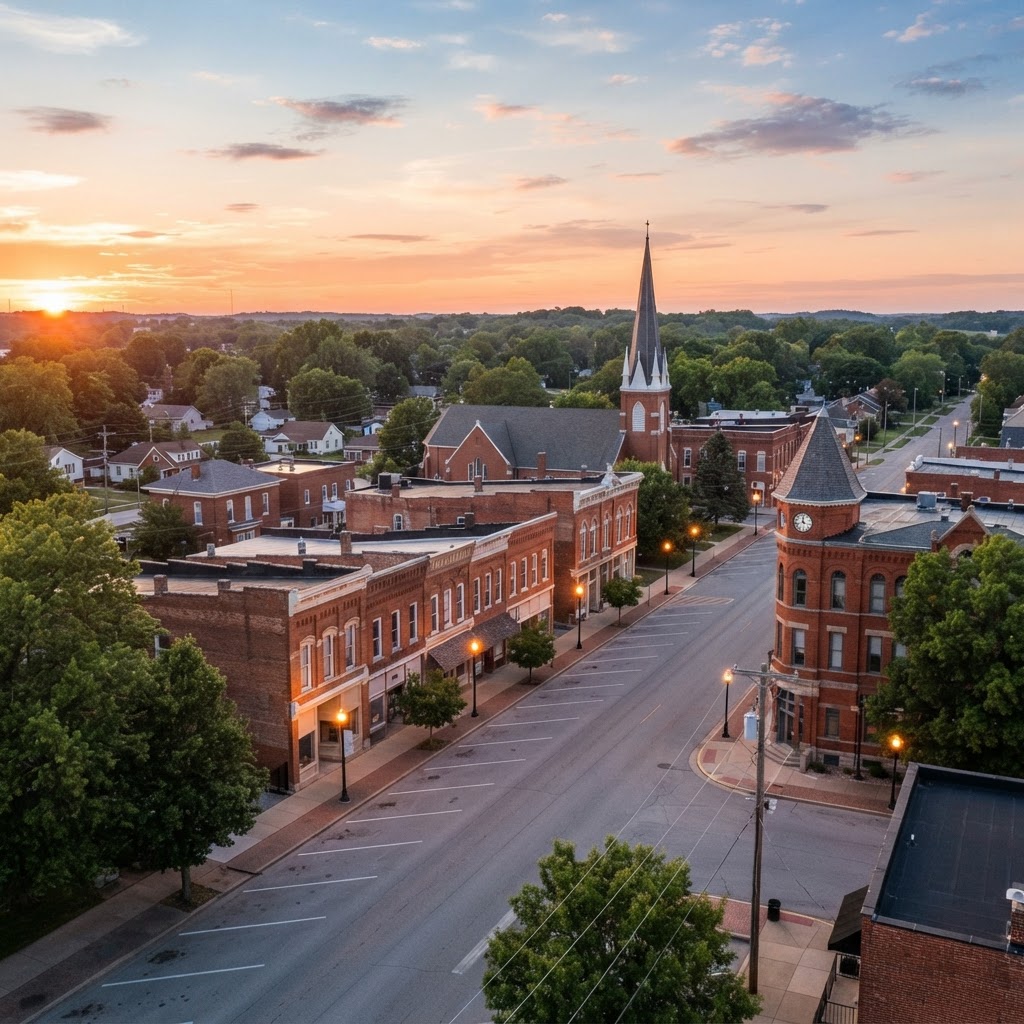 West College Corner city image