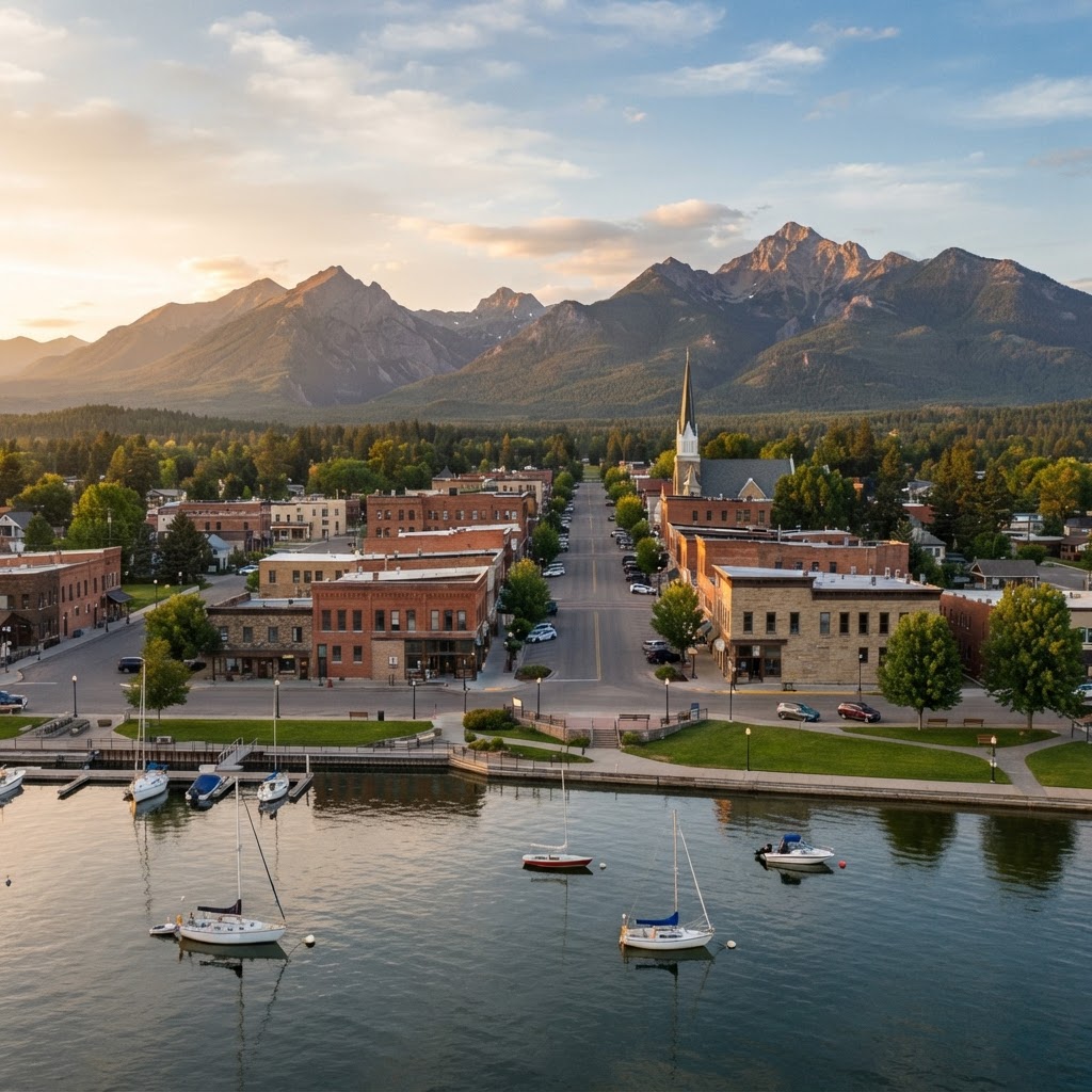 Polson city image