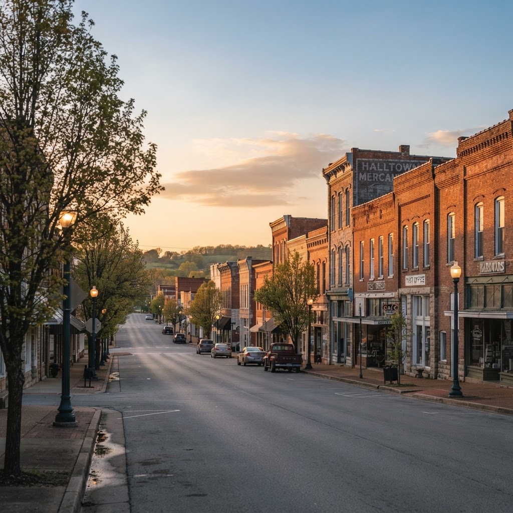 Halltown city image