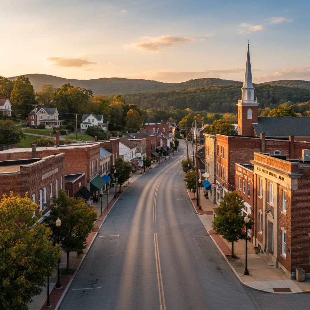 Rural Valley city image