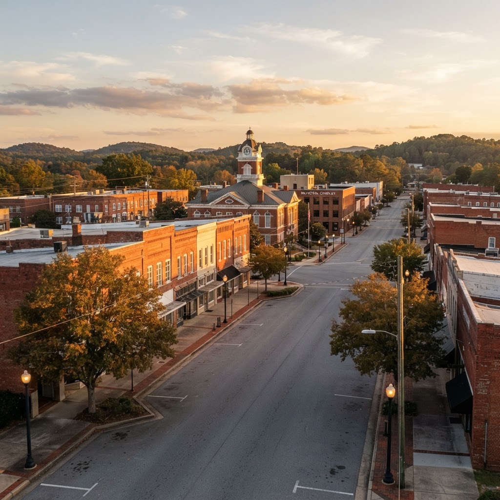 Gray city image