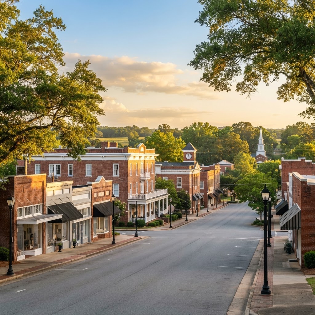 Plains city image