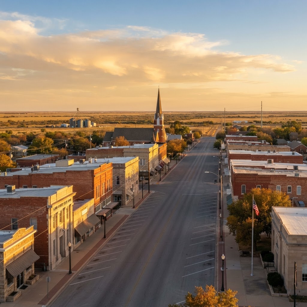 Earth city image