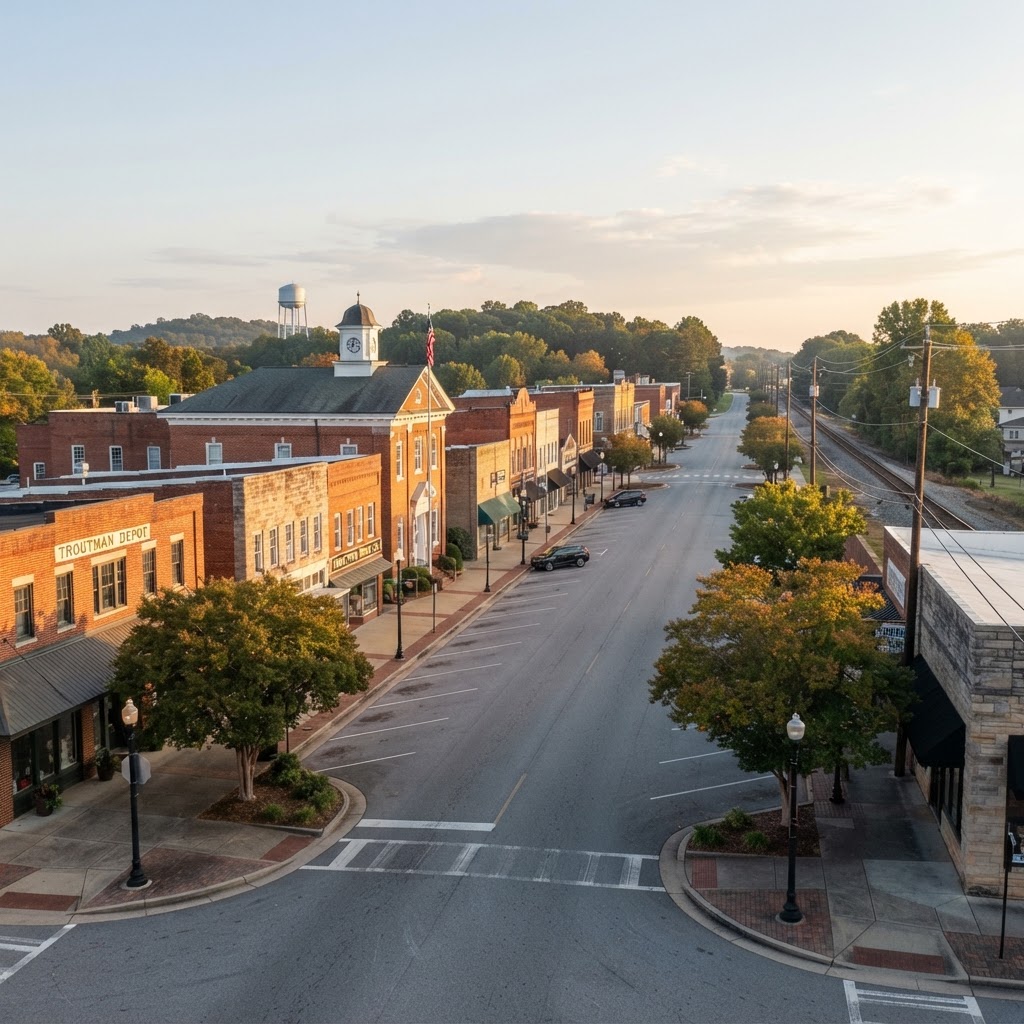 Troutman city image