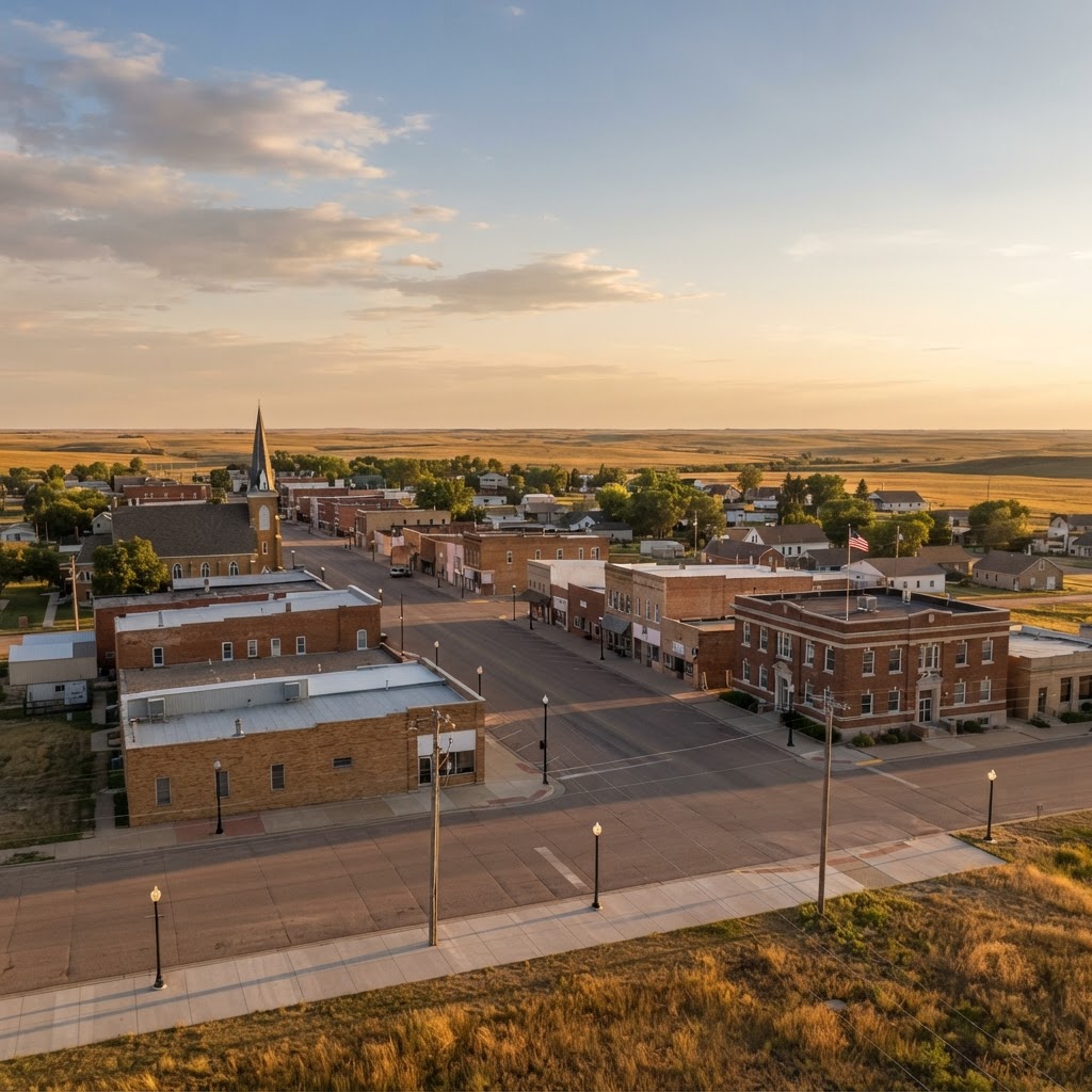 Halliday city image