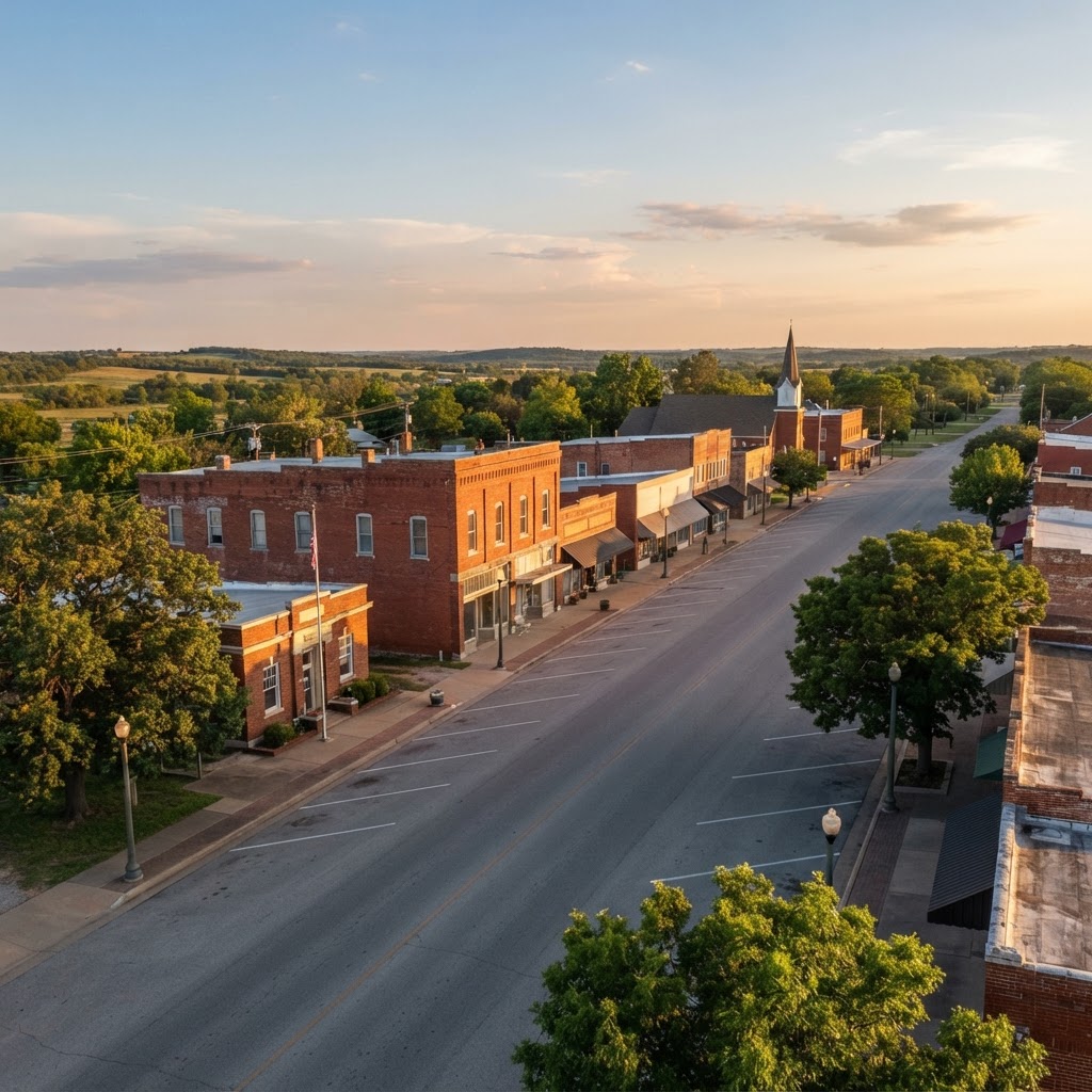 Fallis city image