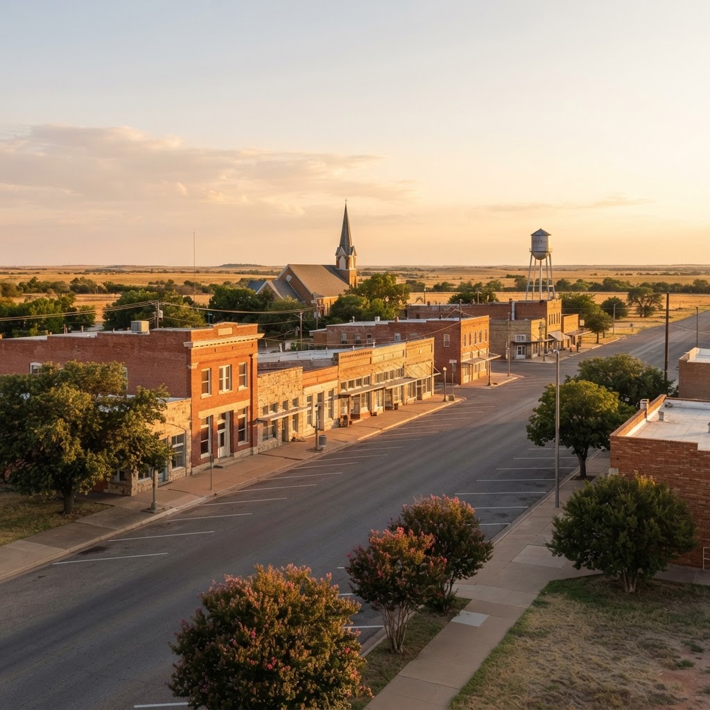Lefors city image