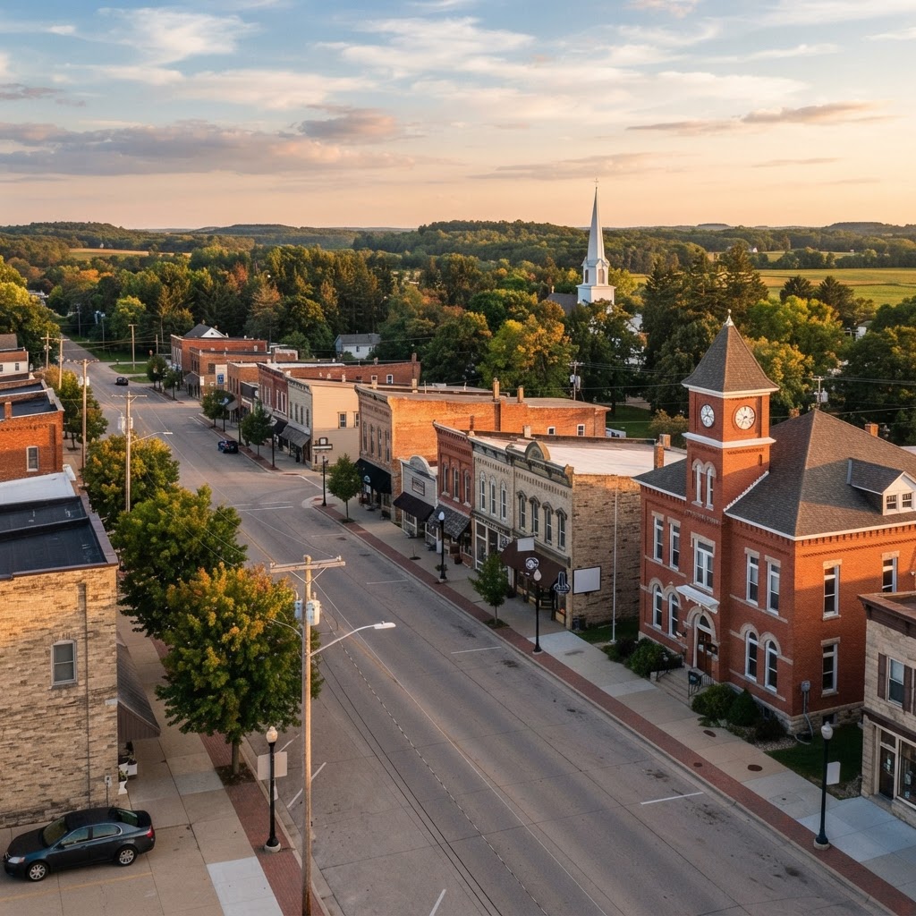 Almond city image