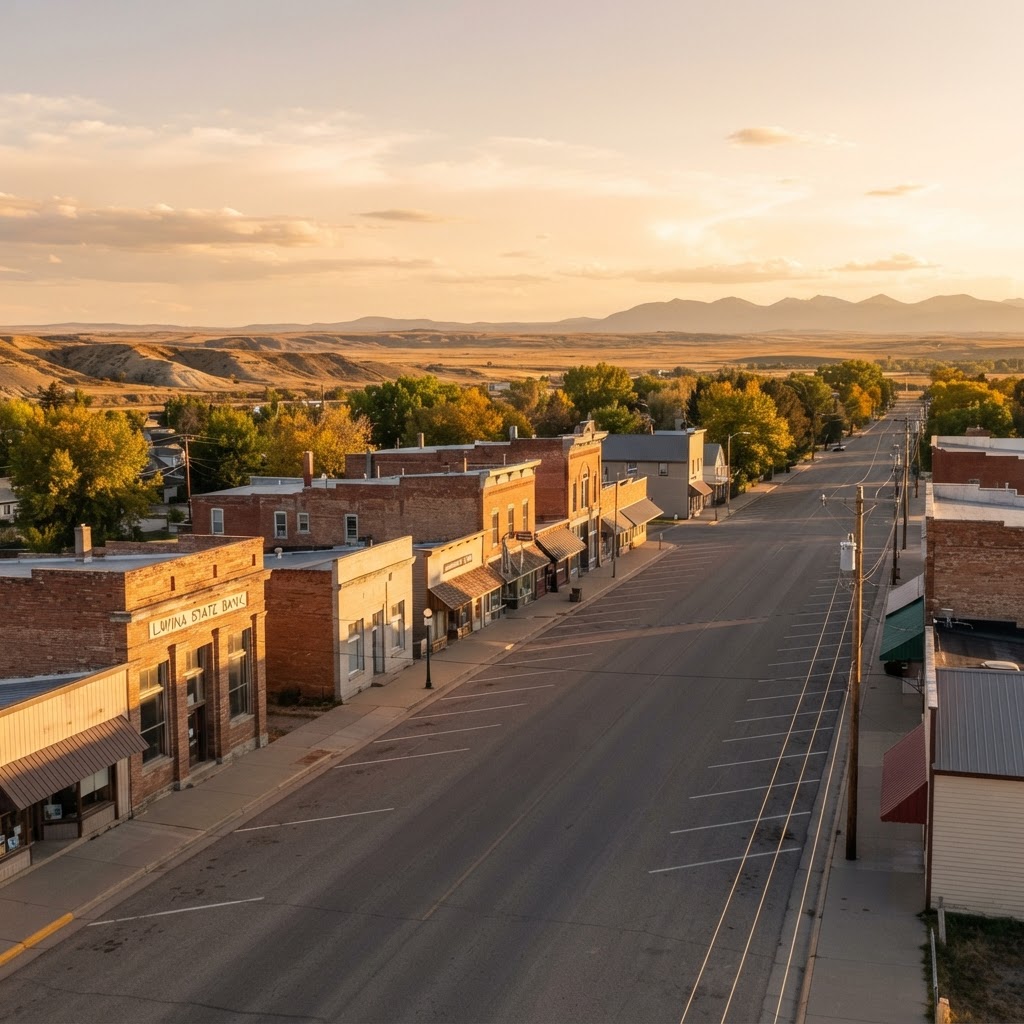 Lavina city image