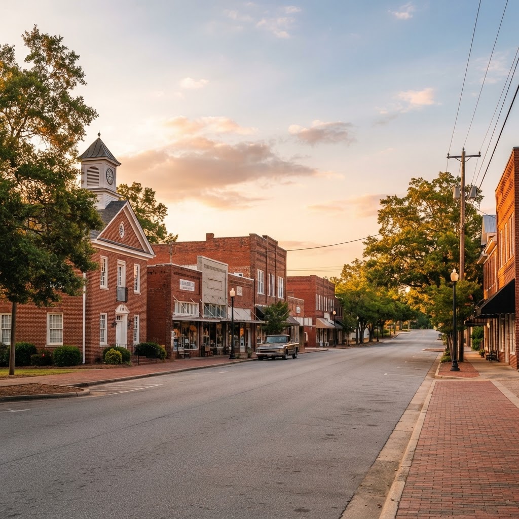 Whitakers city image