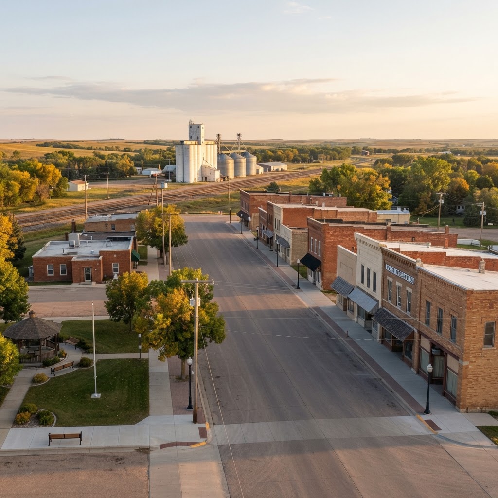 Dazey city image