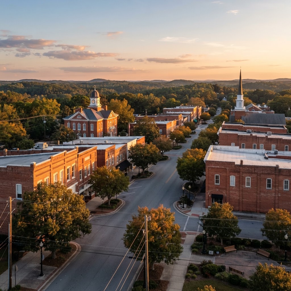Woodland city image