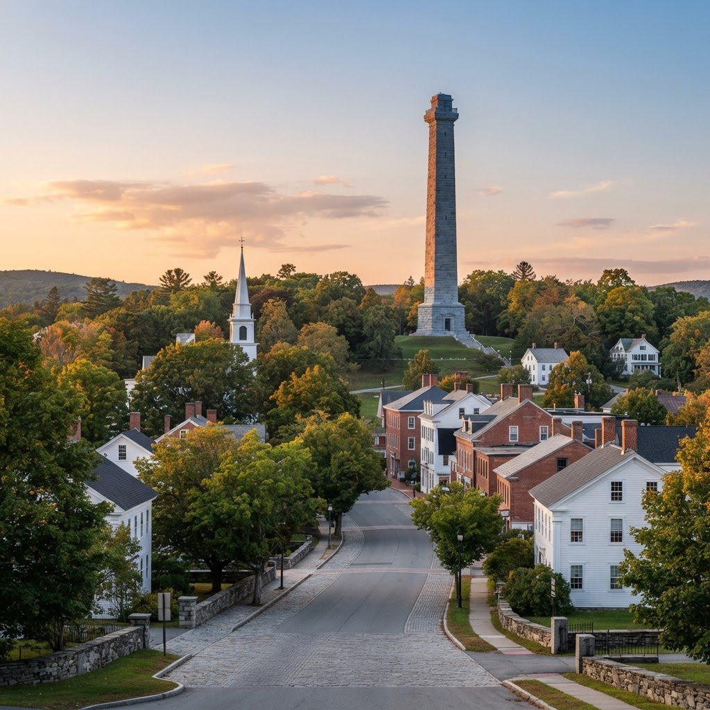 Old Bennington city image