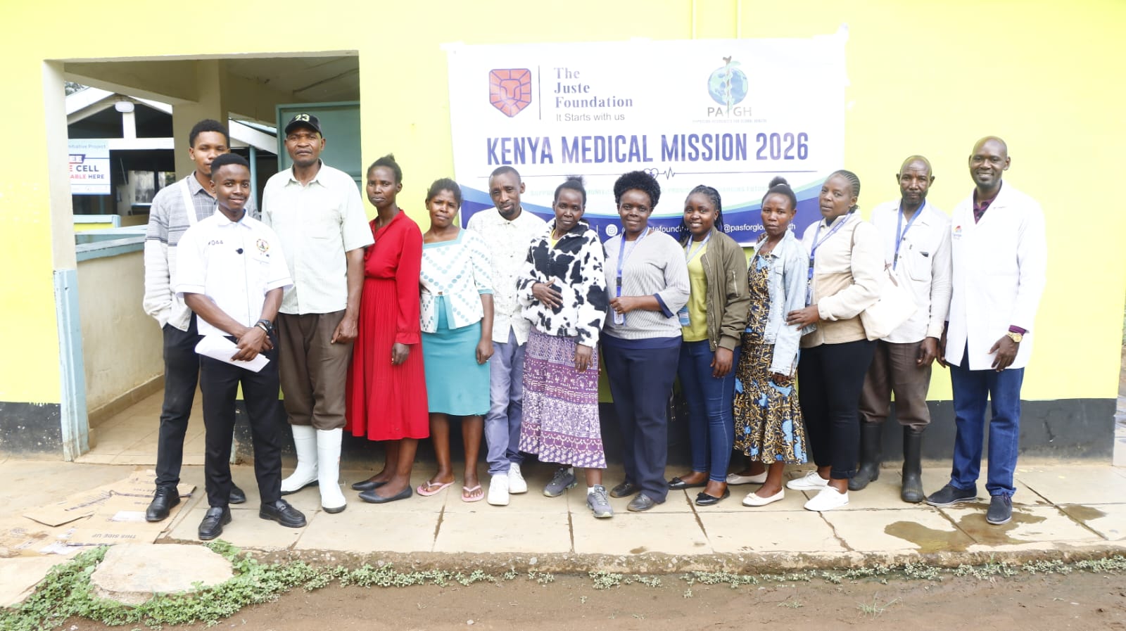Kenya Medical Mission 2026 team at Kehancha Hospital