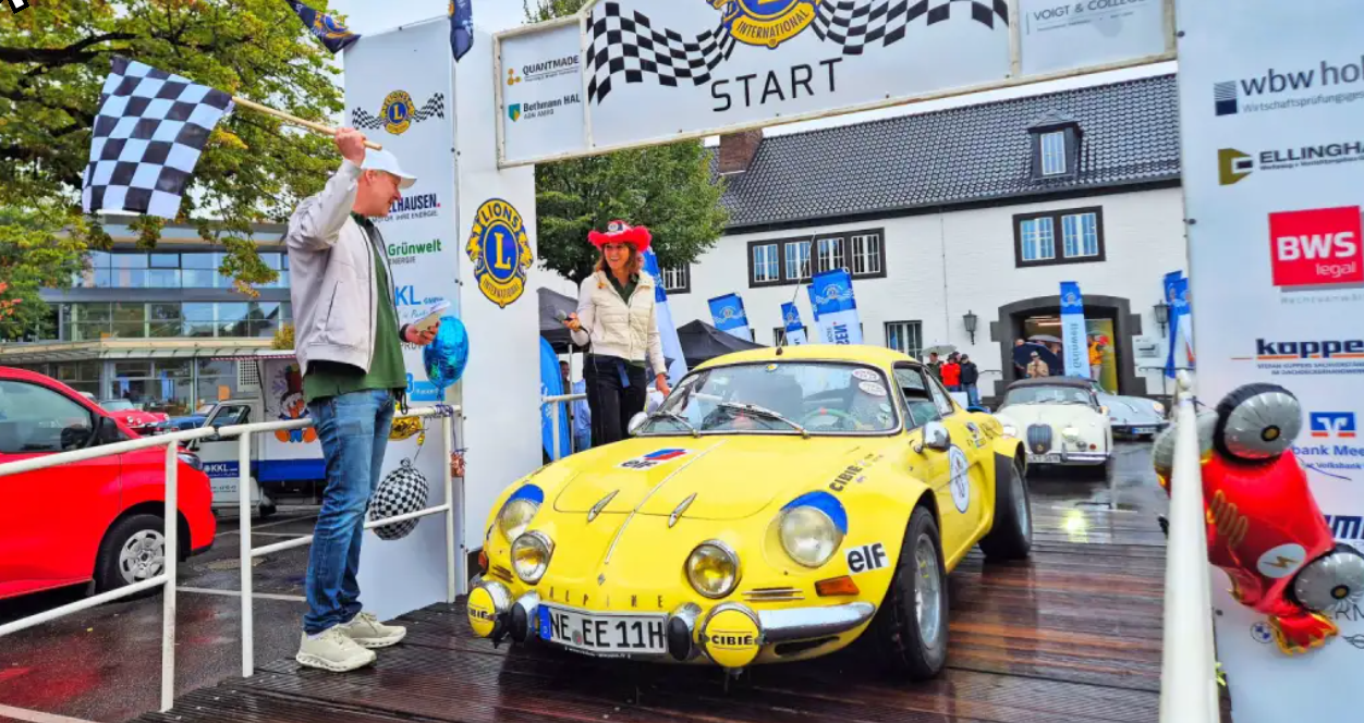 72 Oldtimer starten zur „Lions Classic Trophy“