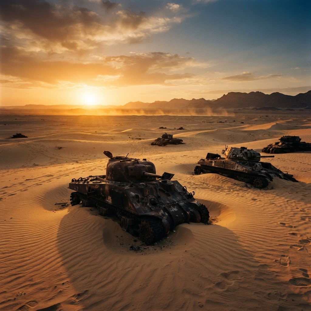 Steel and Sand: The Tanks of El Alamein's Second Battle