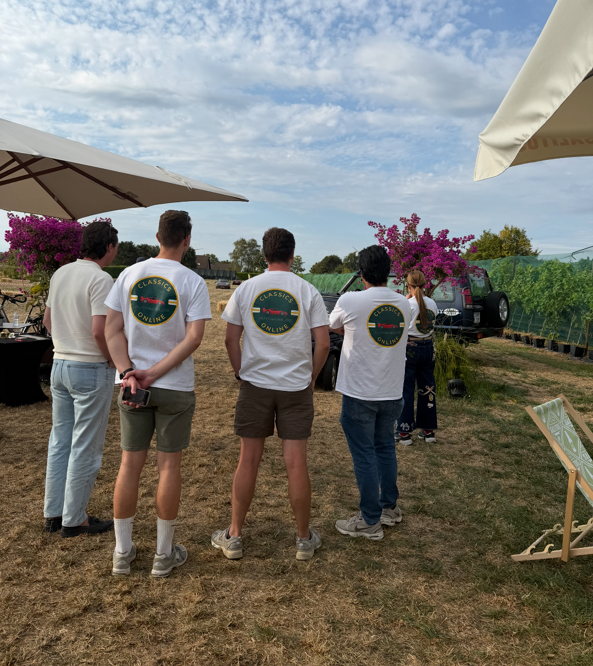 Crew in actie