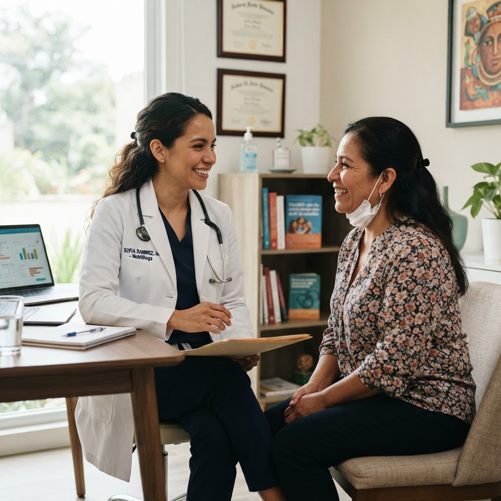 Profesionales de la salud colaborando
