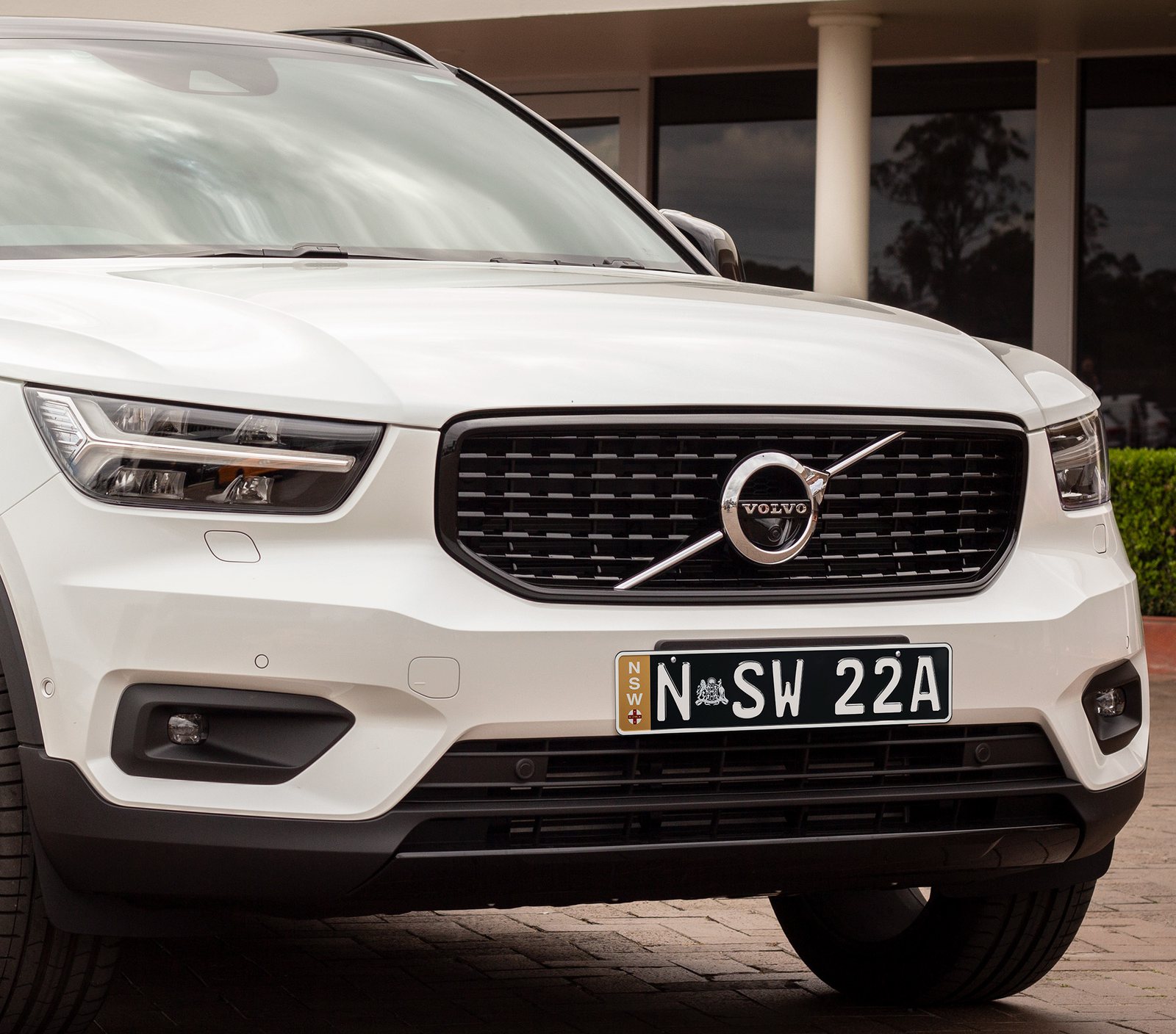 White Volvo XC40 eligible for a novated lease