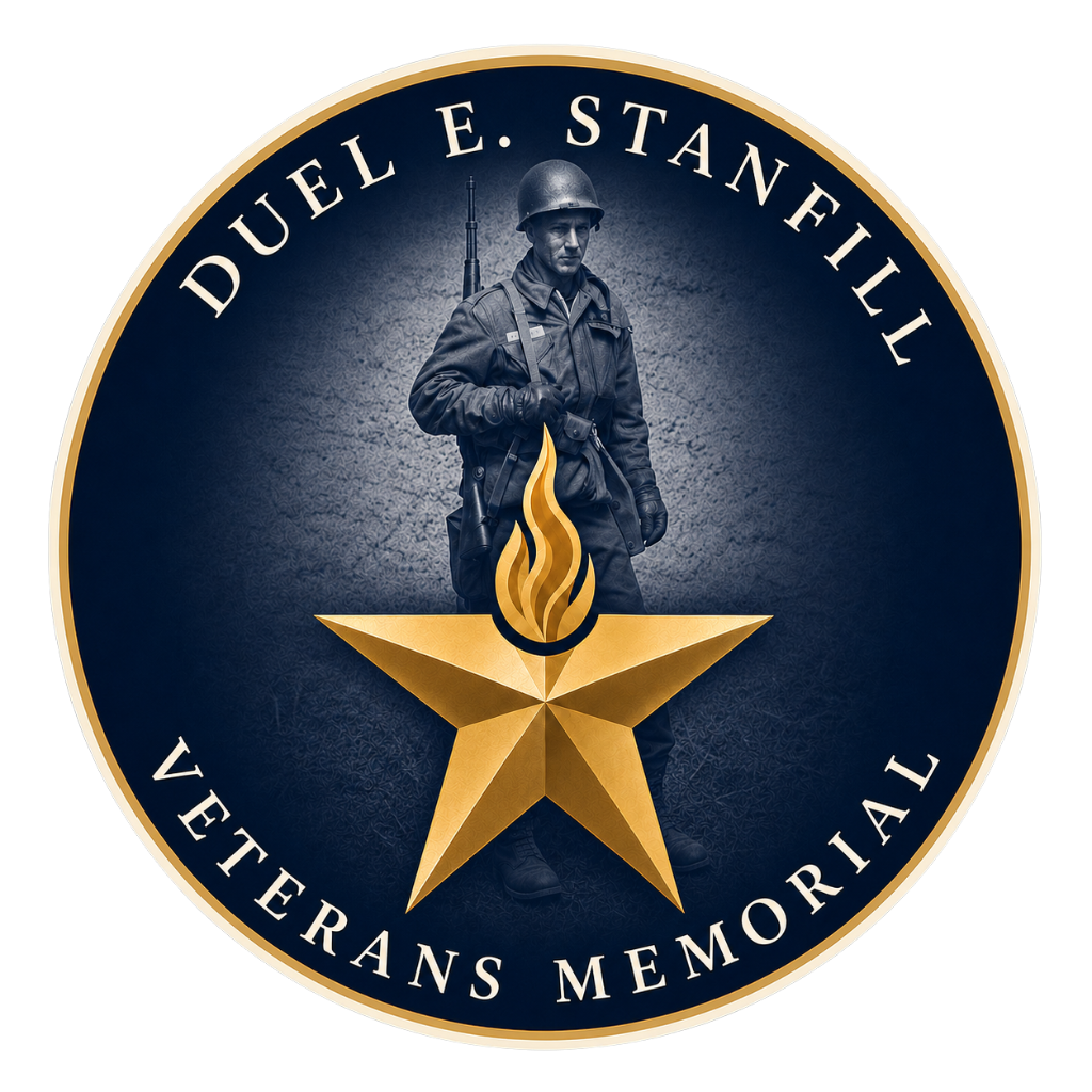 Duel E. Stanfill Veterans Memorial Badge