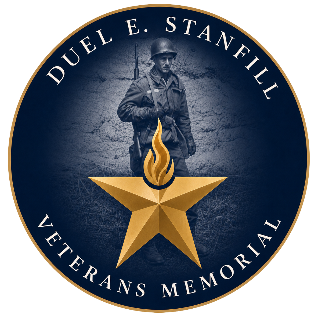 Duel E. Stanfill Veterans Memorial Badge