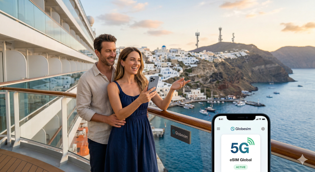 Connectivity at Sea: Why a Global eSIM is the Cruise Traveler's Best Friend