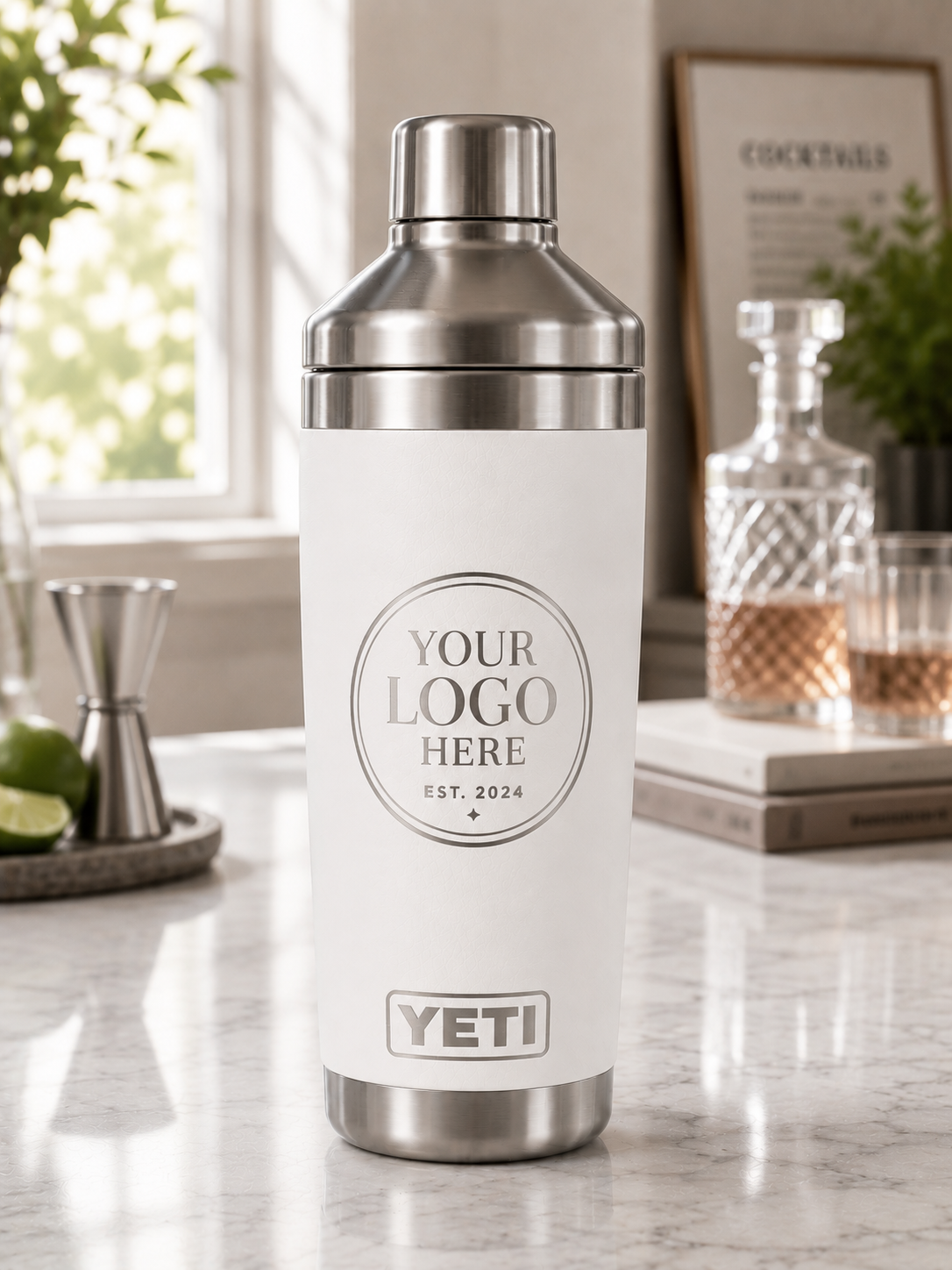 YETI® Rambler® 20 oz Cocktail Shaker — Custom Engraved 5