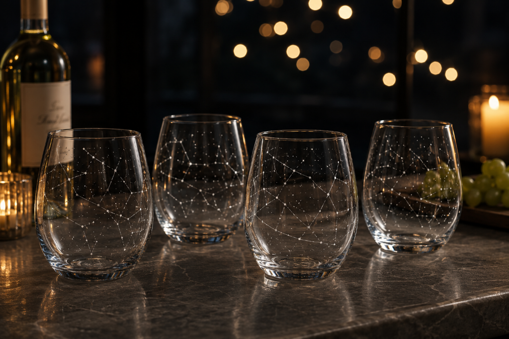 Cosmic Series Stemless Wine Glass — 15 oz 2