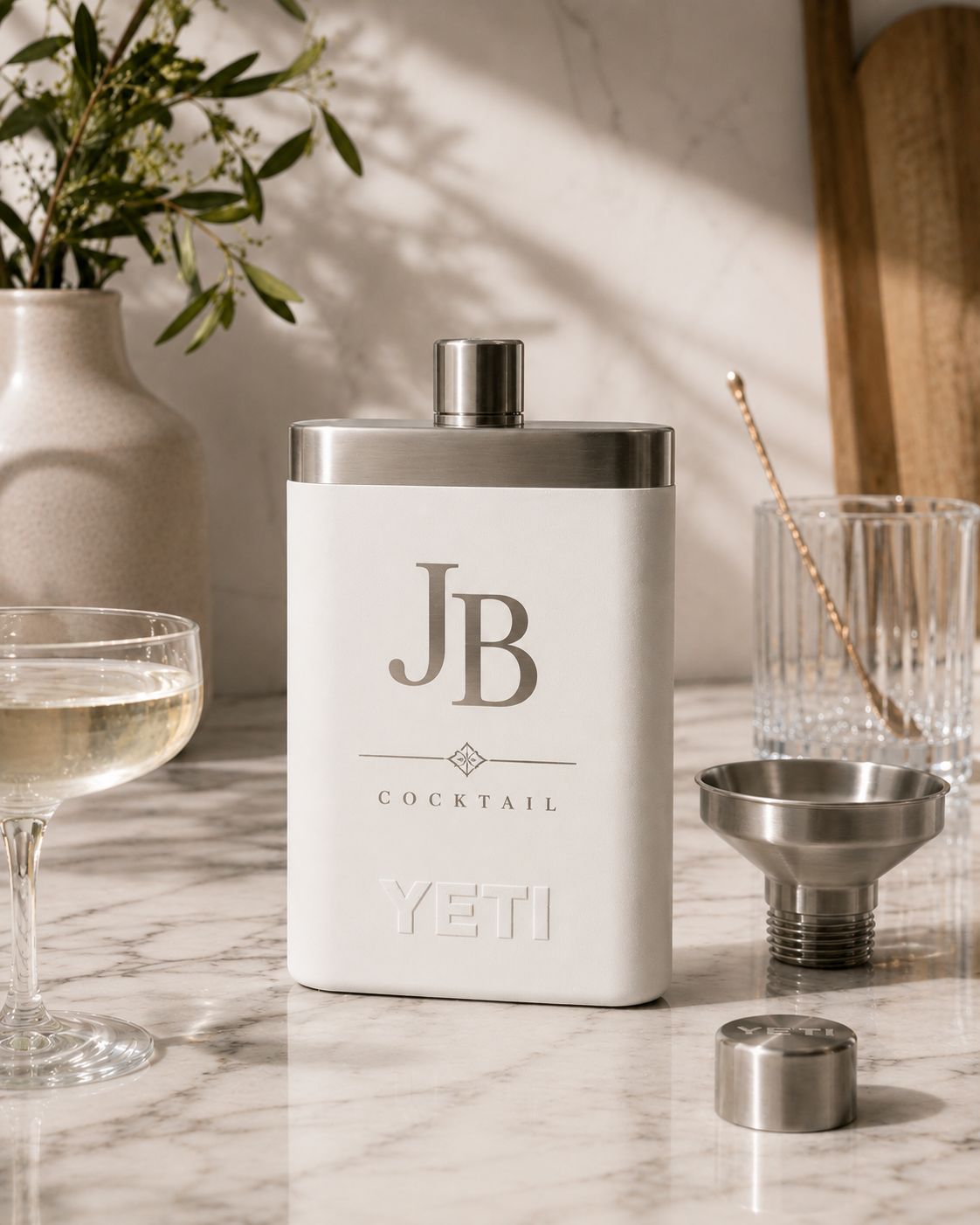 YETI® 7 oz Flask — Custom Engraved 2