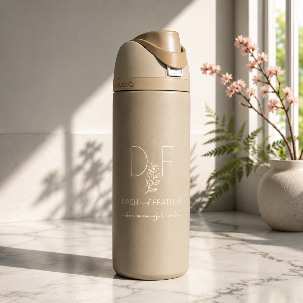 Botanical Engraved Tumbler Collection 2