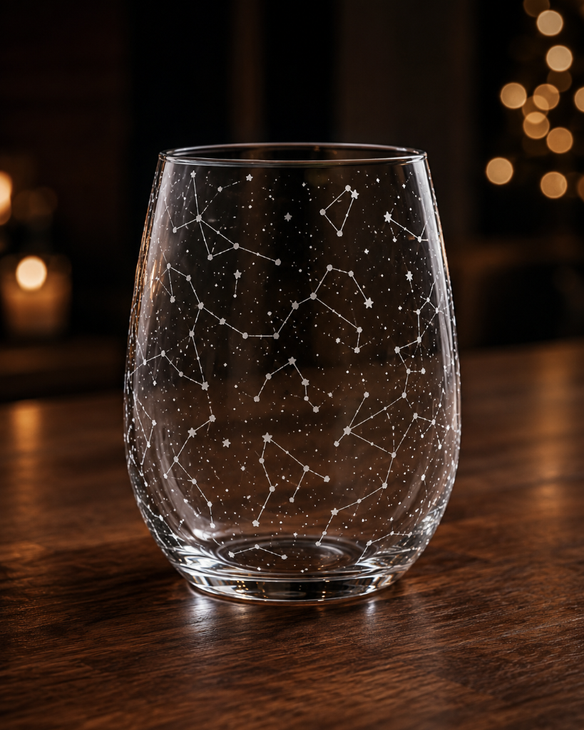 Cosmic Series Stemless Wine Glass — 15 oz