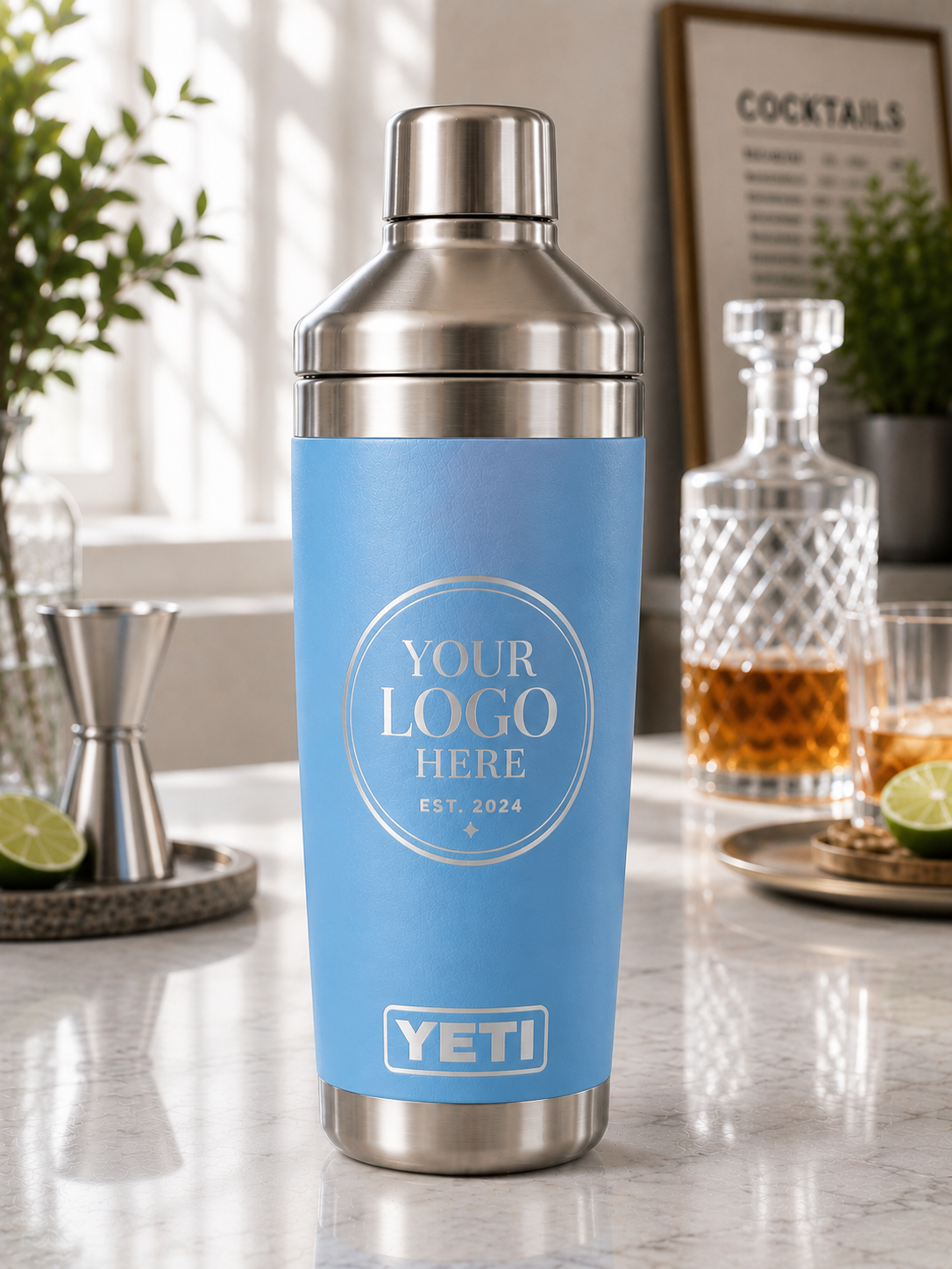 YETI® Rambler® 20 oz Cocktail Shaker — Custom Engraved 7
