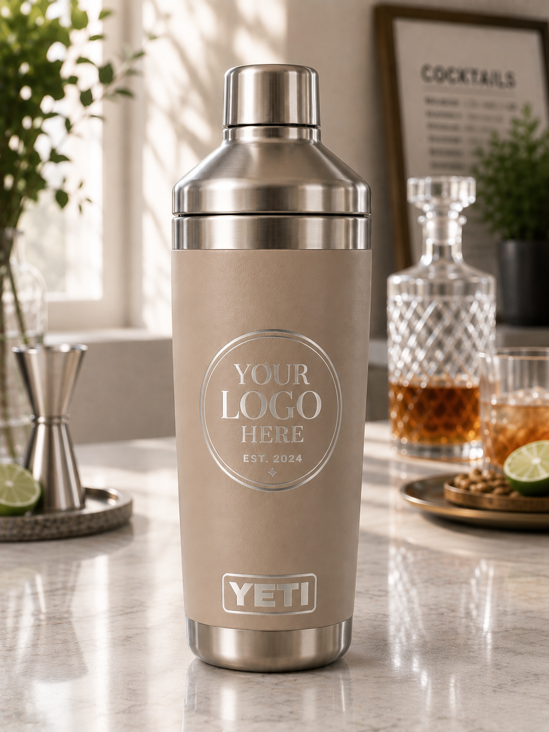 YETI® Rambler® 20 oz Cocktail Shaker — Custom Engraved 6