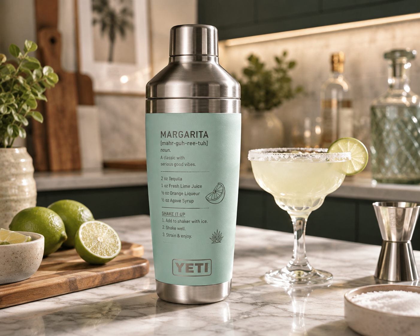 YETI® Rambler® 20 oz Cocktail Shaker — Custom Engraved