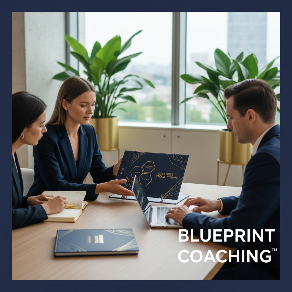 BLUEPRINT COACHING™ — coaches reviewing the WorldWellness CEO Blueprint