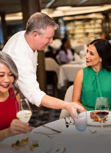 All Dining Venues Are Complimentary