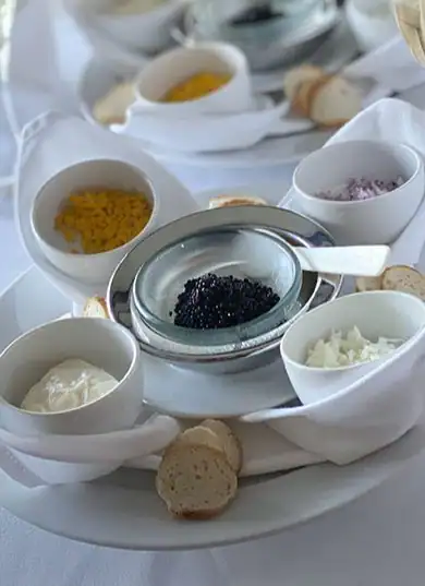 Complimentary Caviar