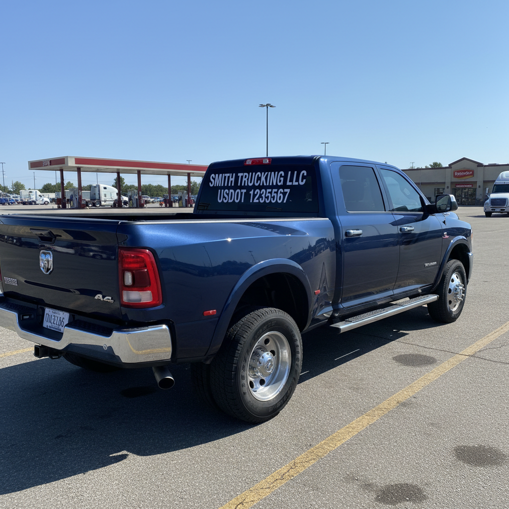 Custom Truck Decals & Signs