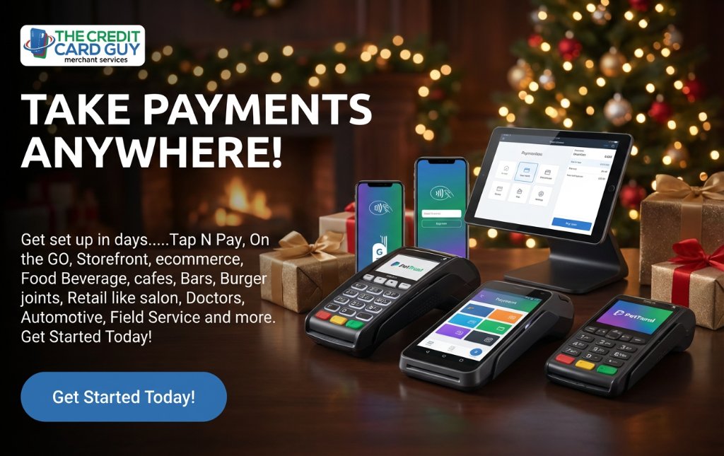Take Payments Anywhere - The Credit Card Guy