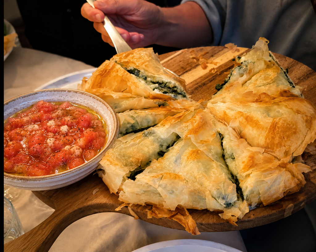Burekas with Leek, Spinach & Cheese (8 inch)