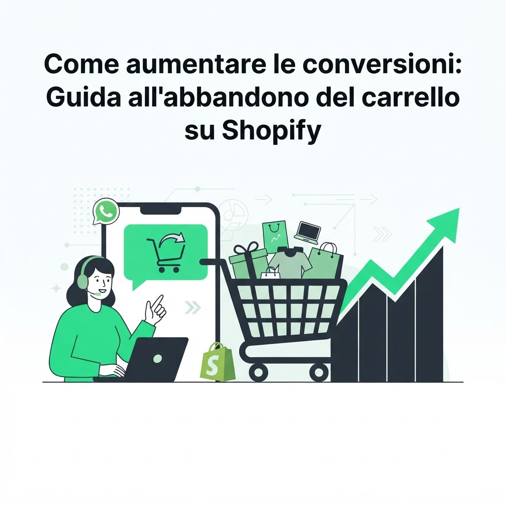 Come aumentare le conversioni: Guida all'abbandono del carrello su Shopify