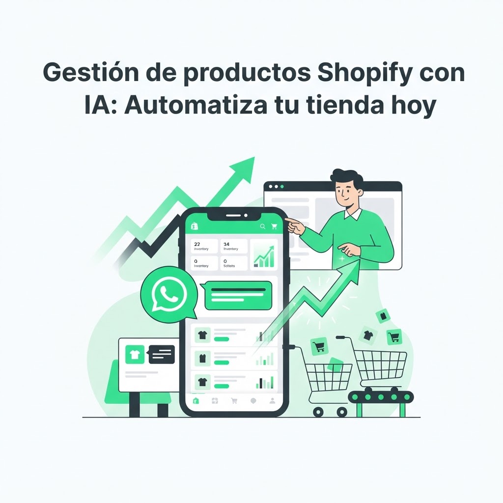 Gestión de productos Shopify con IA: Automatiza tu tienda hoy