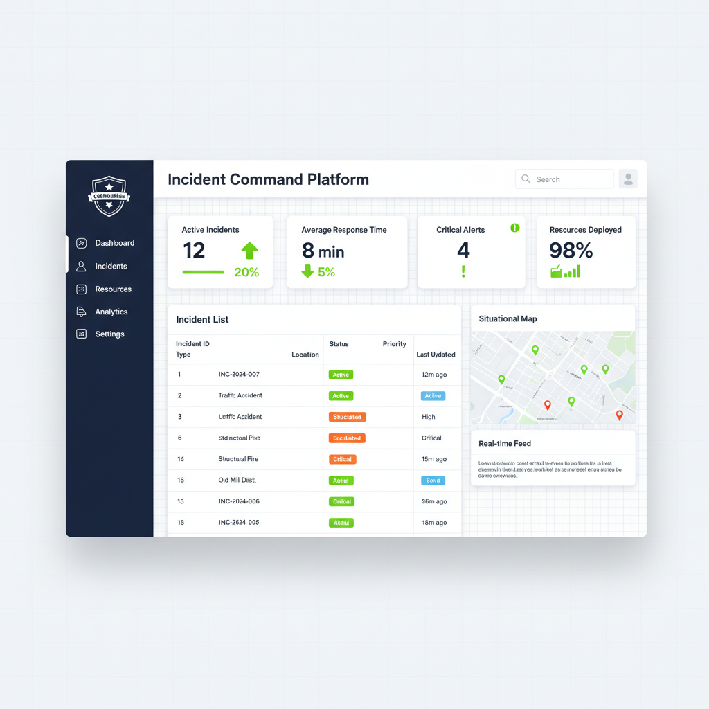 Public Safety Incident Management Platform