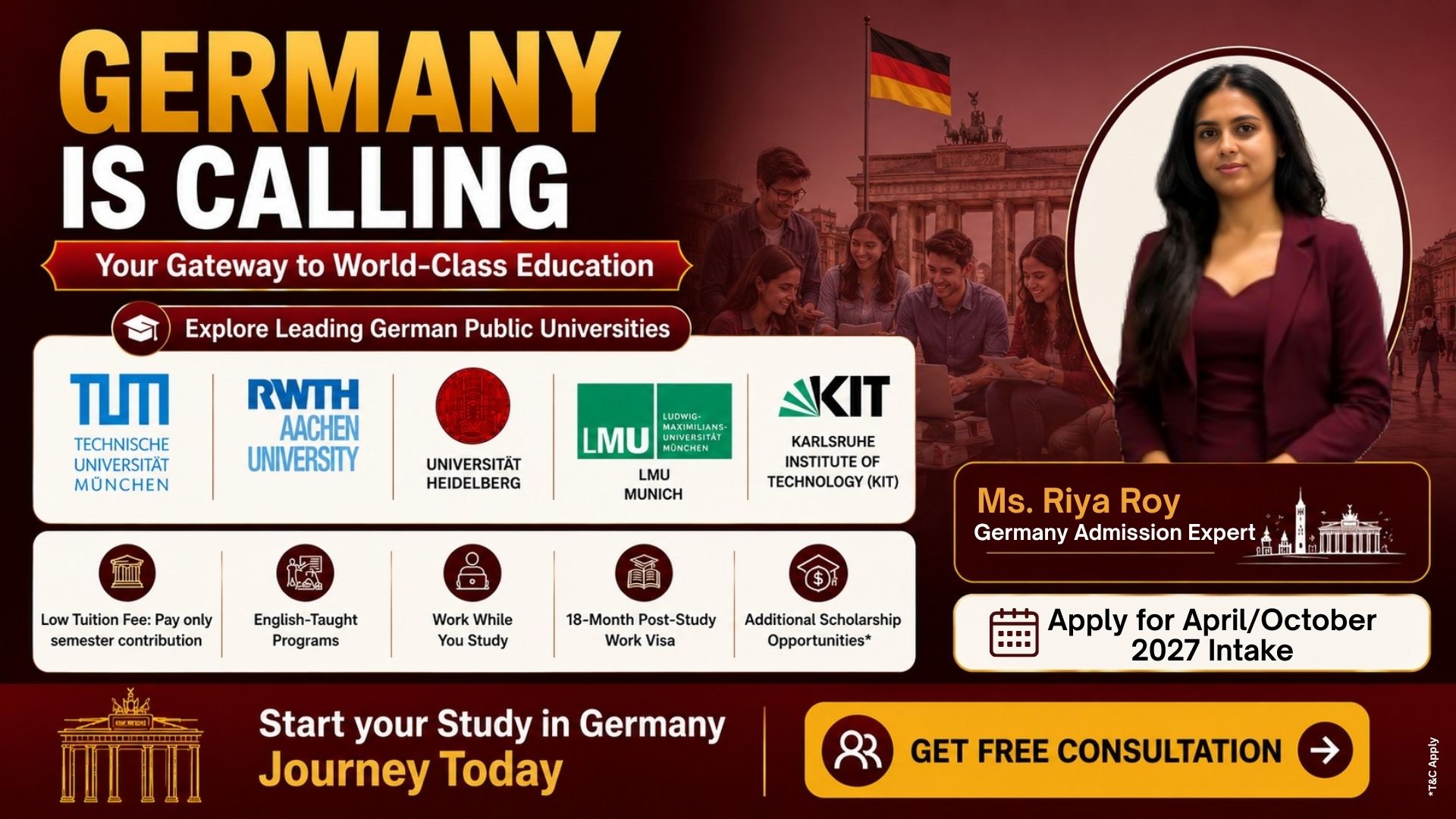 Study in Germany - Explore Leading German Public Universities