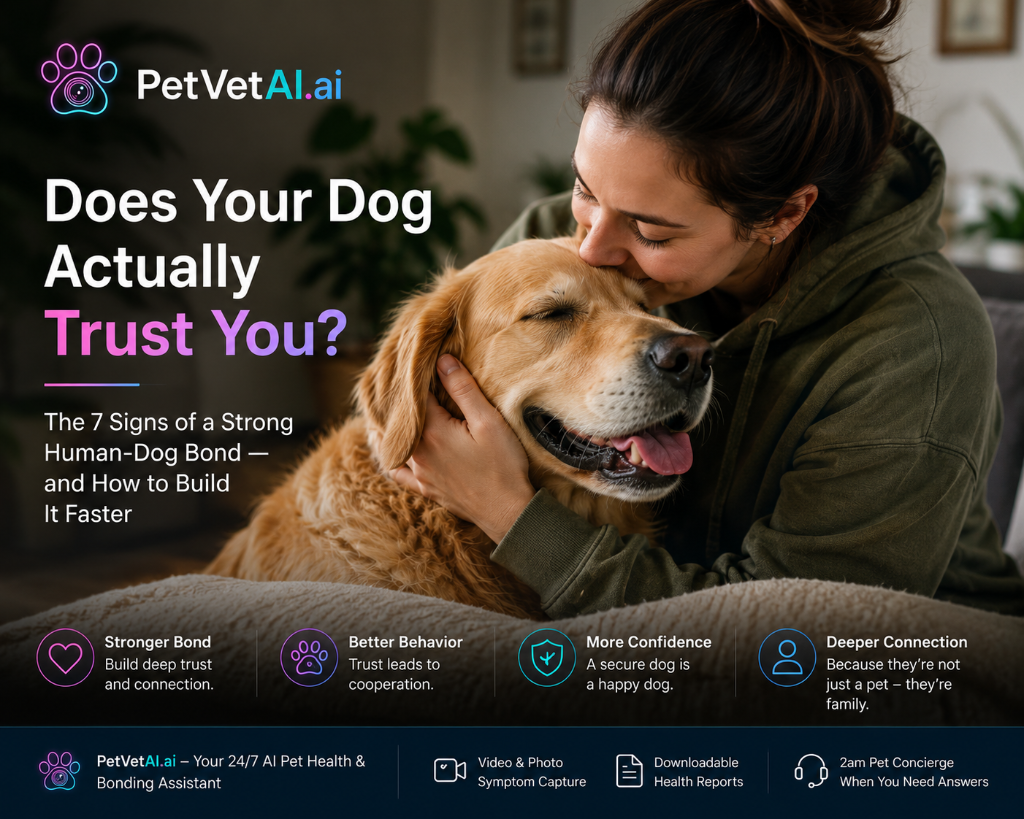 Does Your Dog Actually Trust You? The 7 Signs of a Strong Human-Dog Bond — and How to Build It Faster