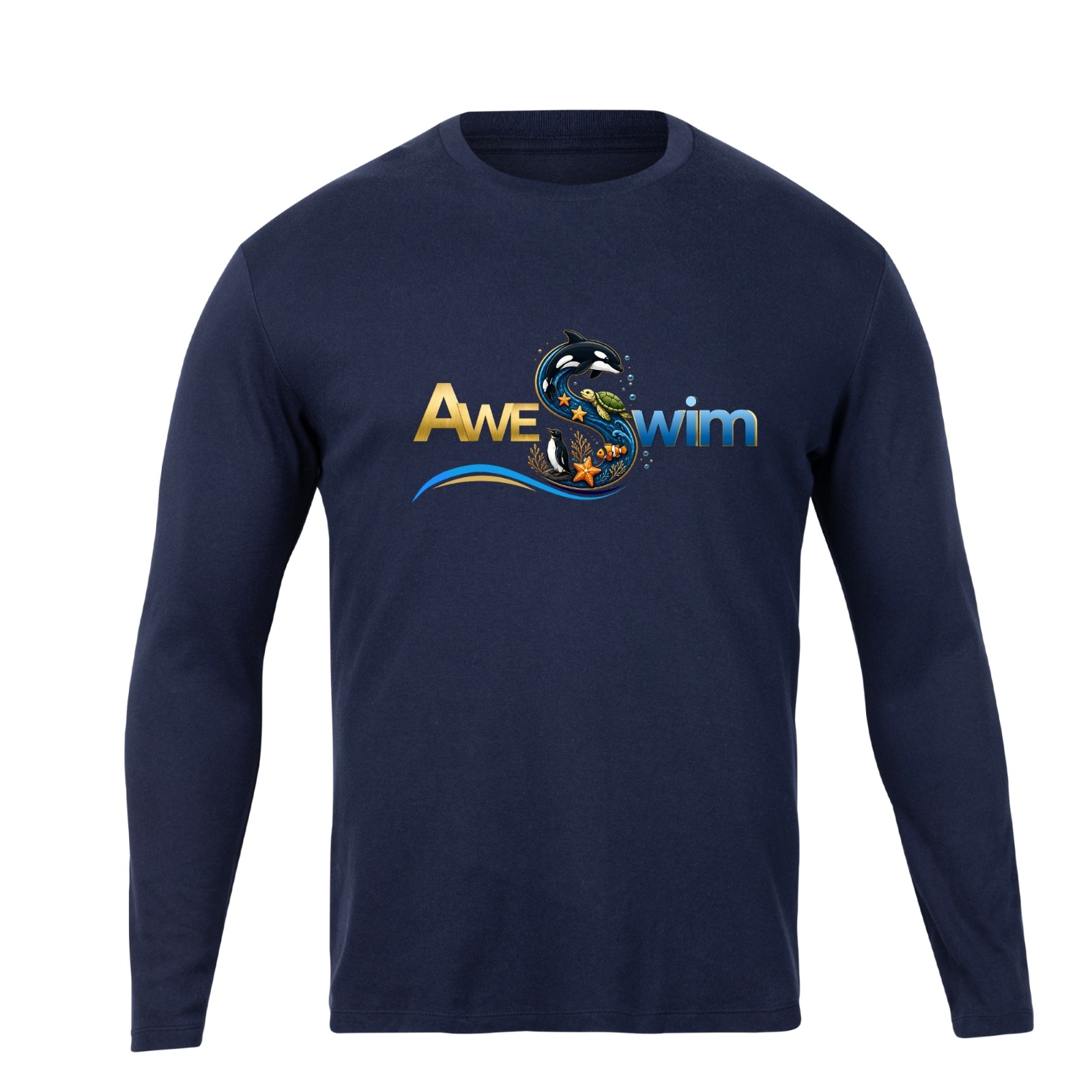 AweSwim Logo Long-Sleeve Tee