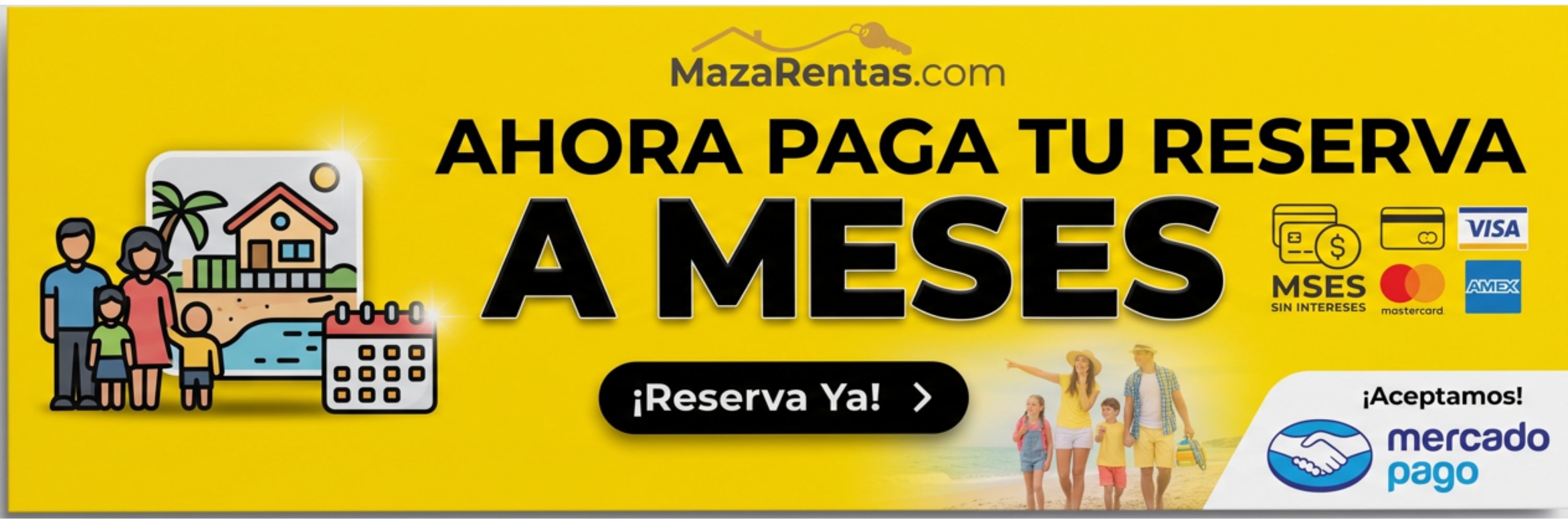Paga tu reserva a meses